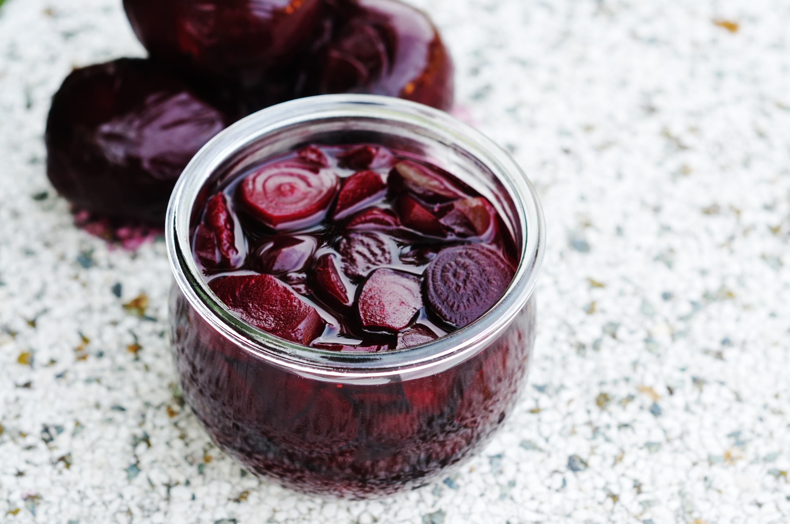 Rich in nutrients Beets are a root vegetable that’s often pickled
