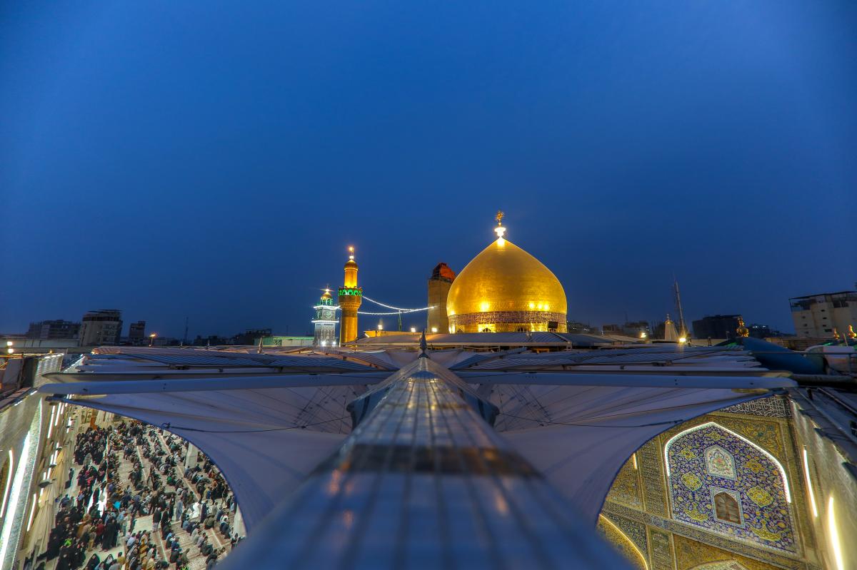 منارة وقبة الامام علي (عليه السلام)