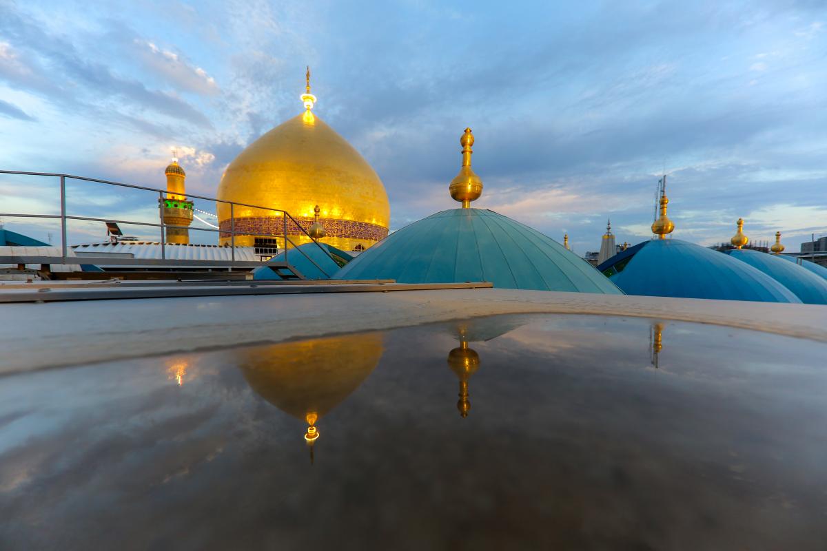 منائر  وقبة الامام علي (عليه السلام)