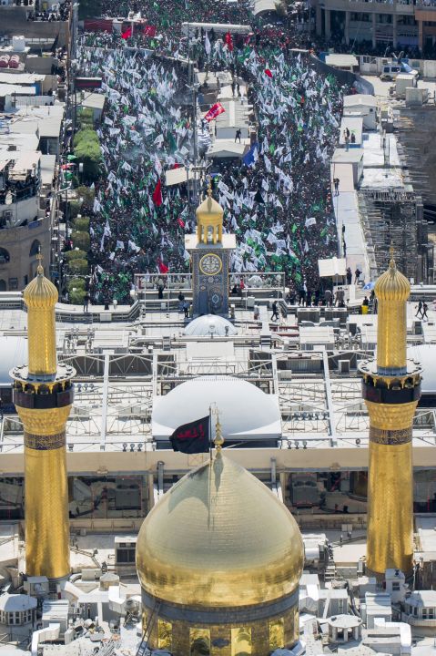 مرقد الامام الحسين(عليه السلام))