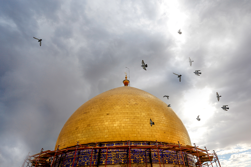 قبة حرم الإمام علي (عليه السلام)