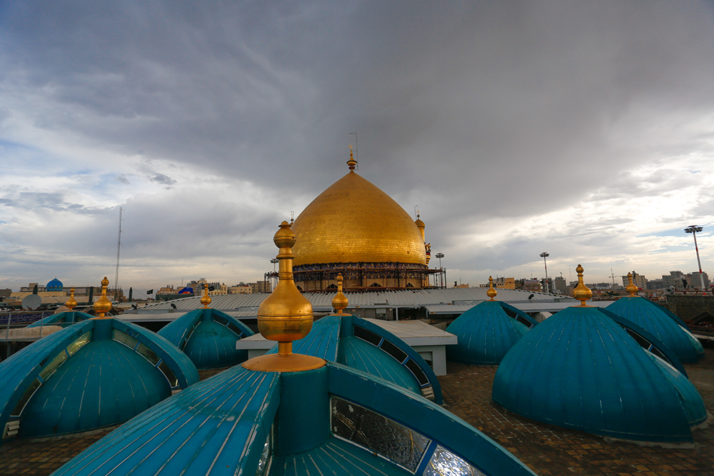 قبة حرم الإمام علي (عليه السلام)