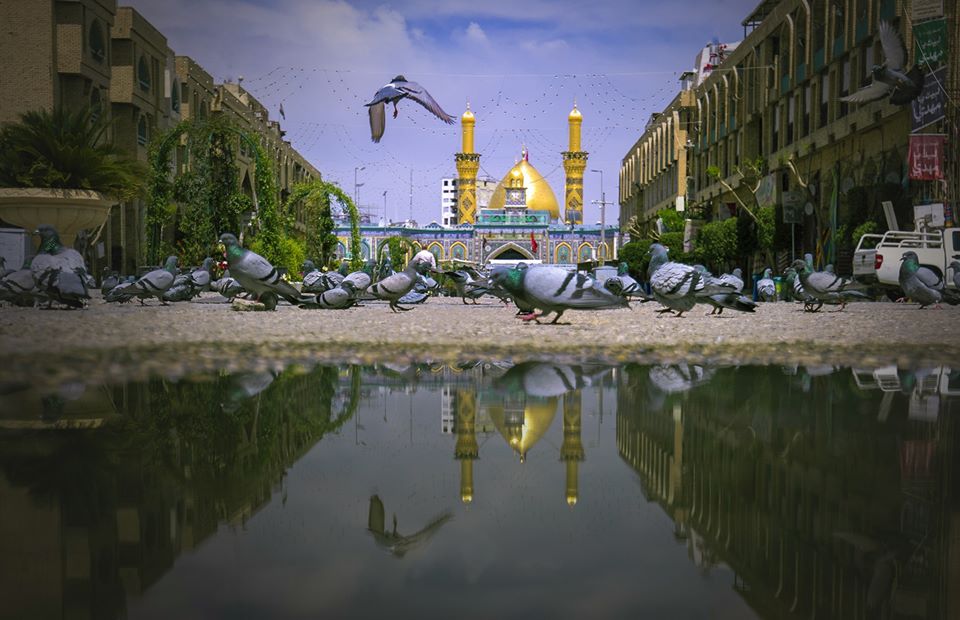 مرقد الامام العباس (عليه السلام))
