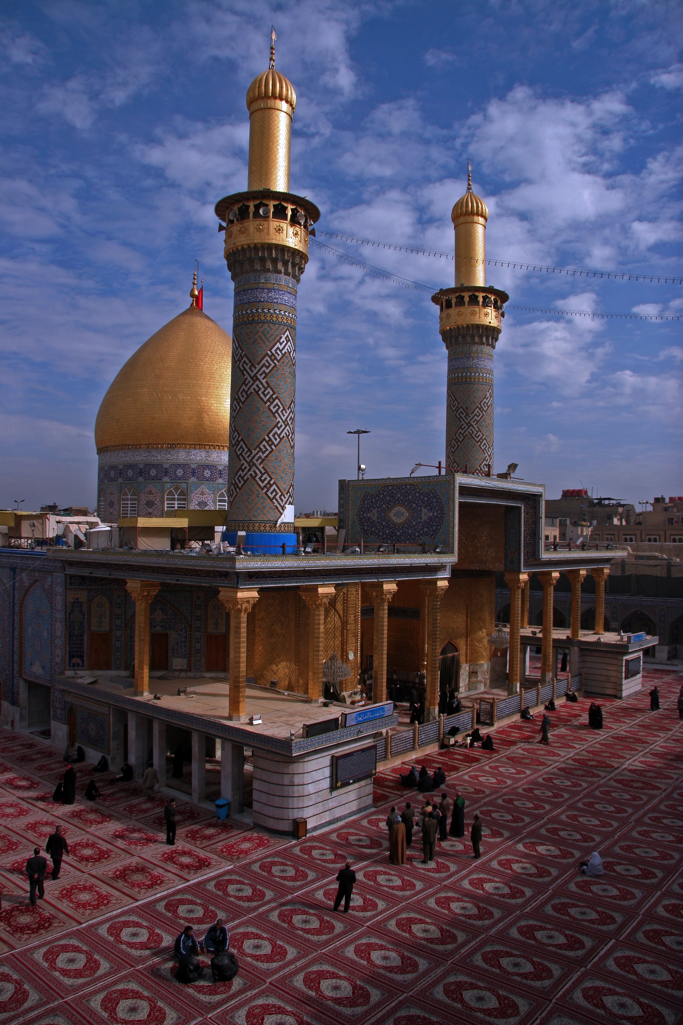 مرقد الامام العباس (عليه السلام))