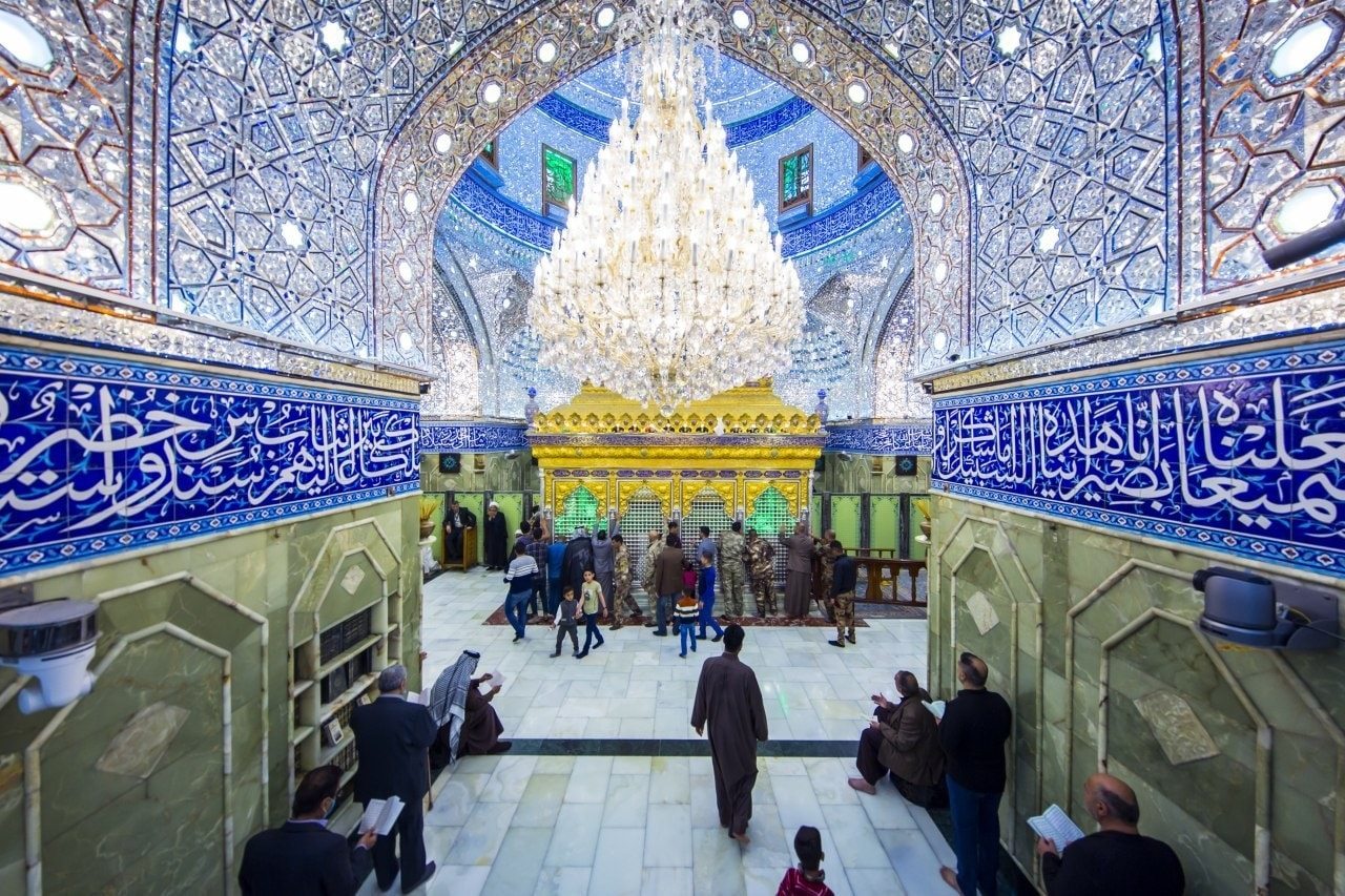 ضريح الامام العباس (عليه السلام)