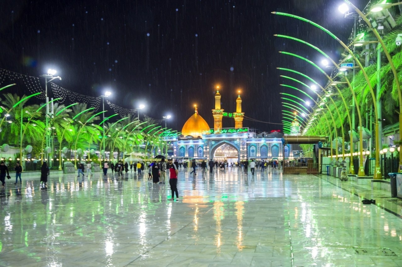 مرقد الامام العباس (عليه السلام))