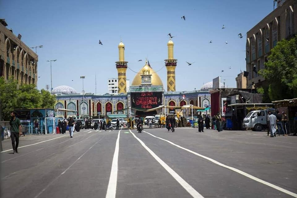 مرقد الامام العباس (عليه السلام))