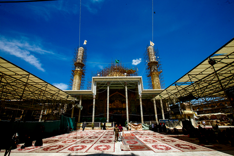 مرقد  الامامين العسكرين (عليهم السلام)
