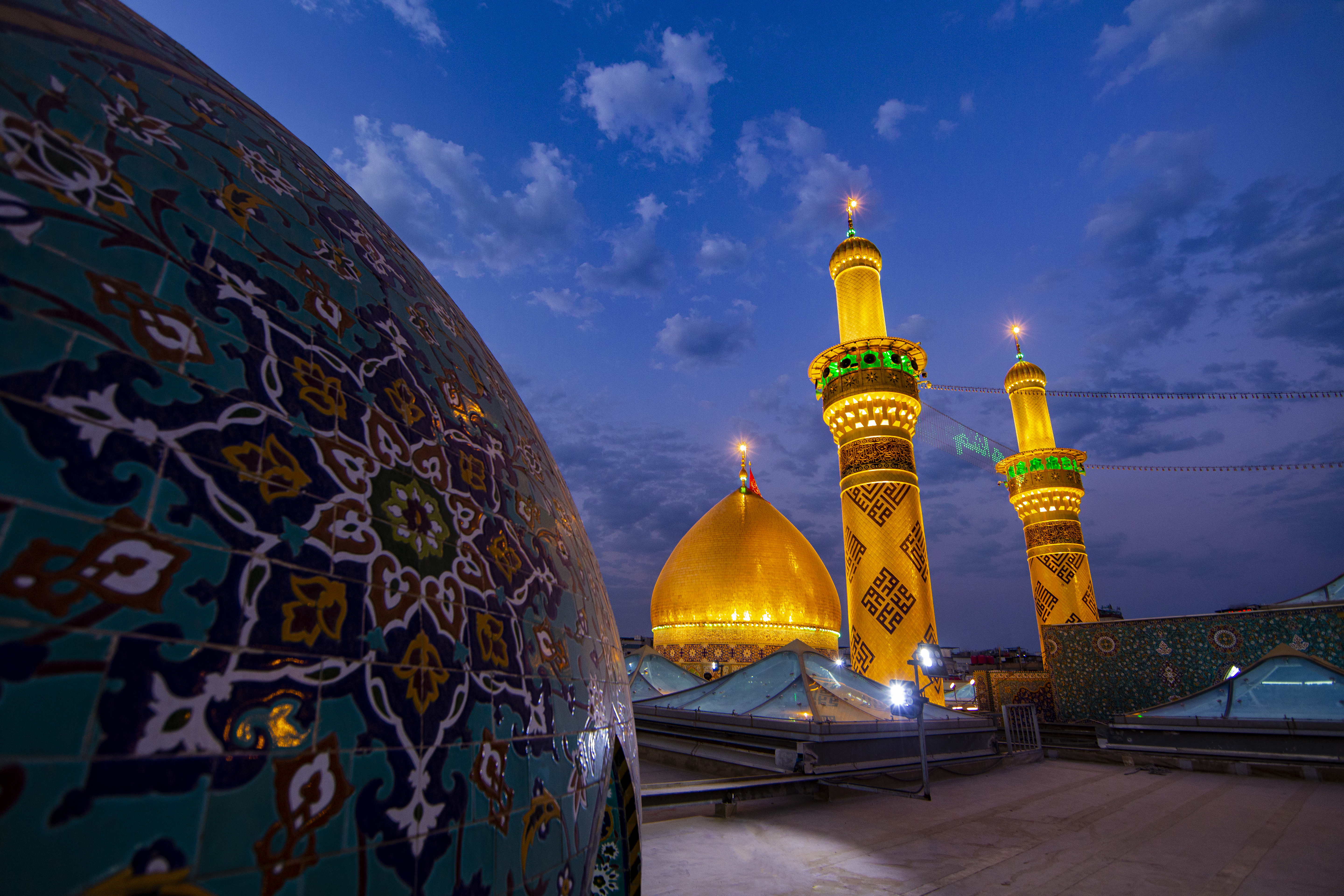 قبة العتبة العباسية المقدسة