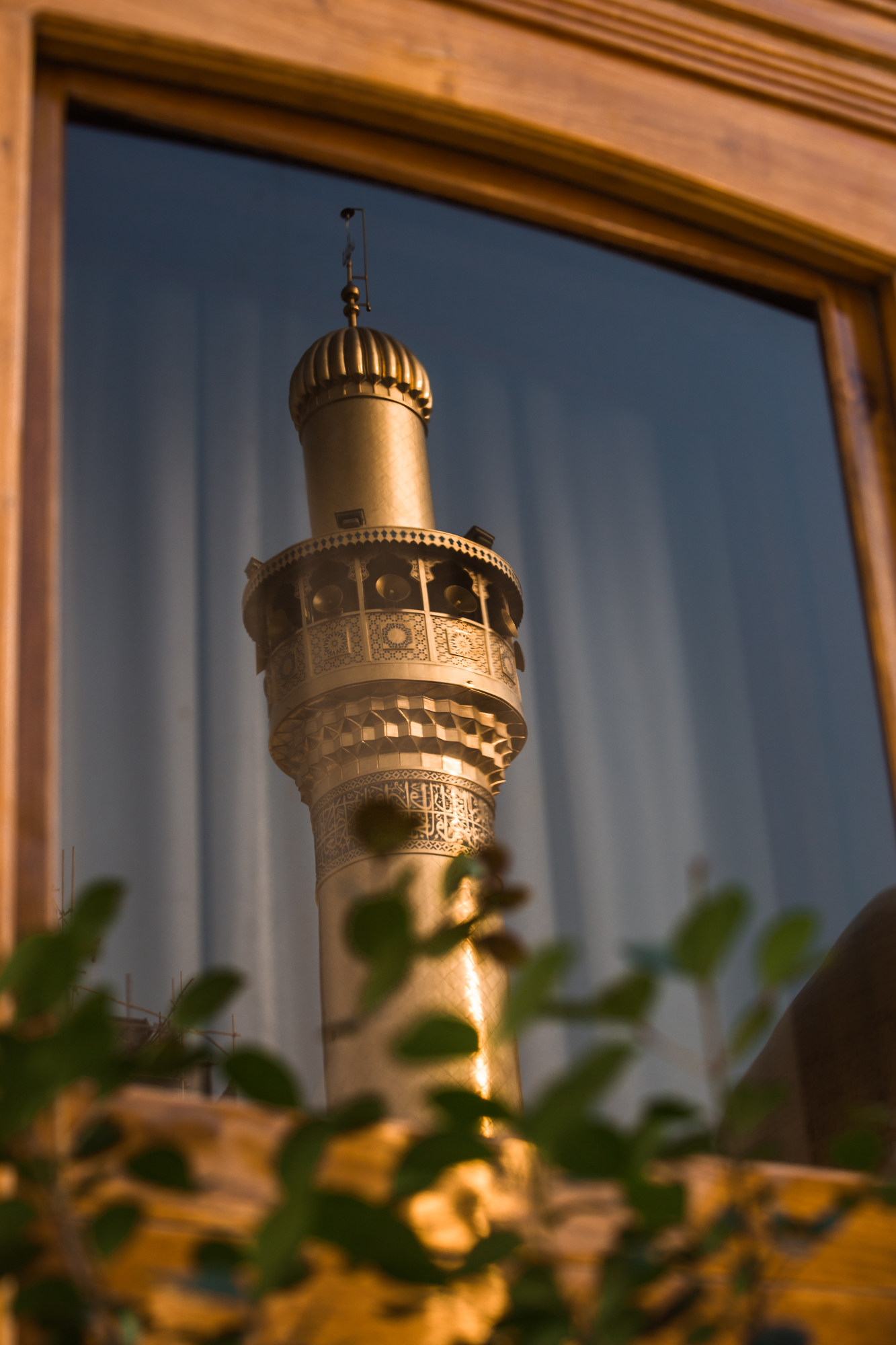 منارة حرم أمير المؤمنين علي عليه السلام