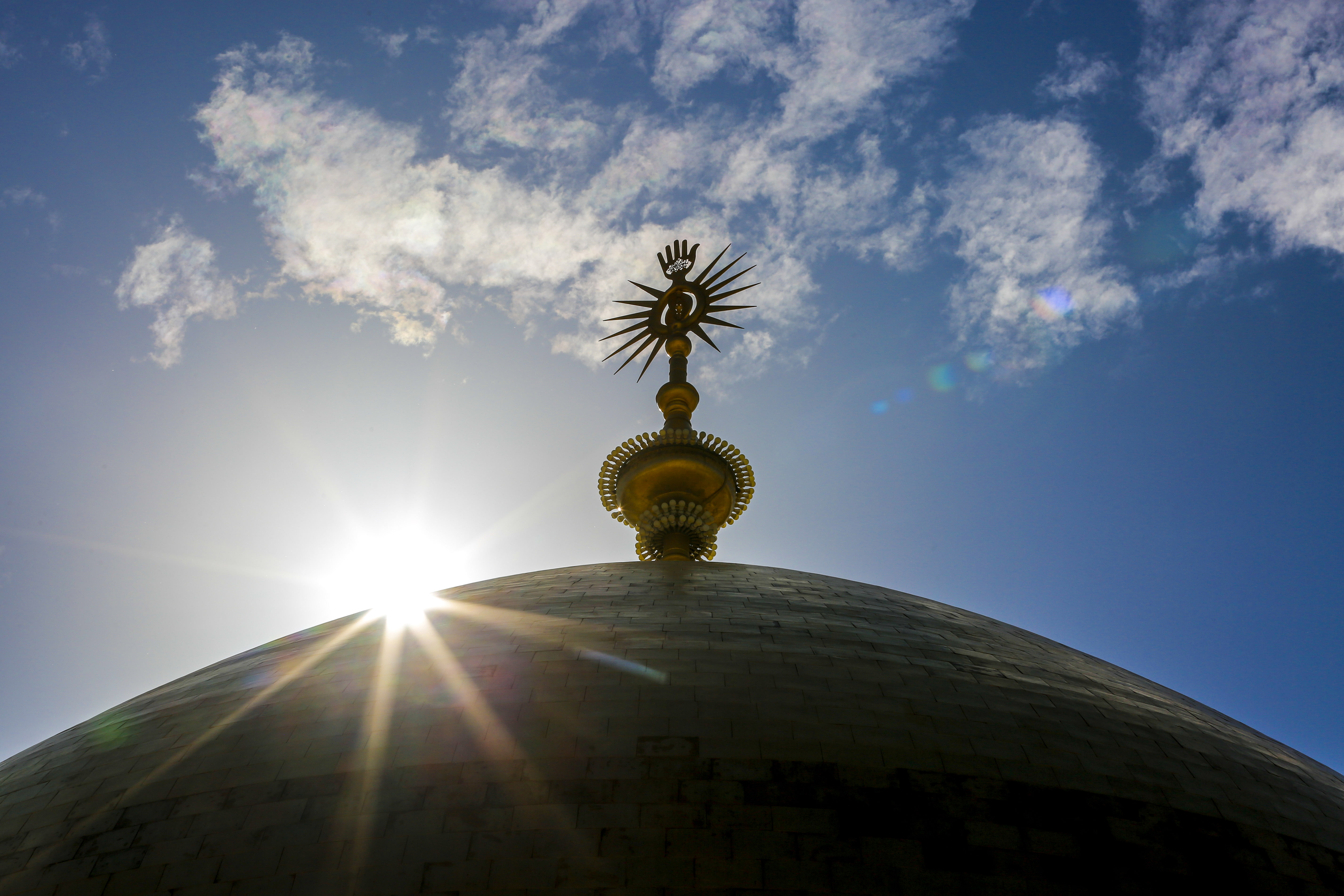 قبة حرم أمير المؤمنين عليه السلام