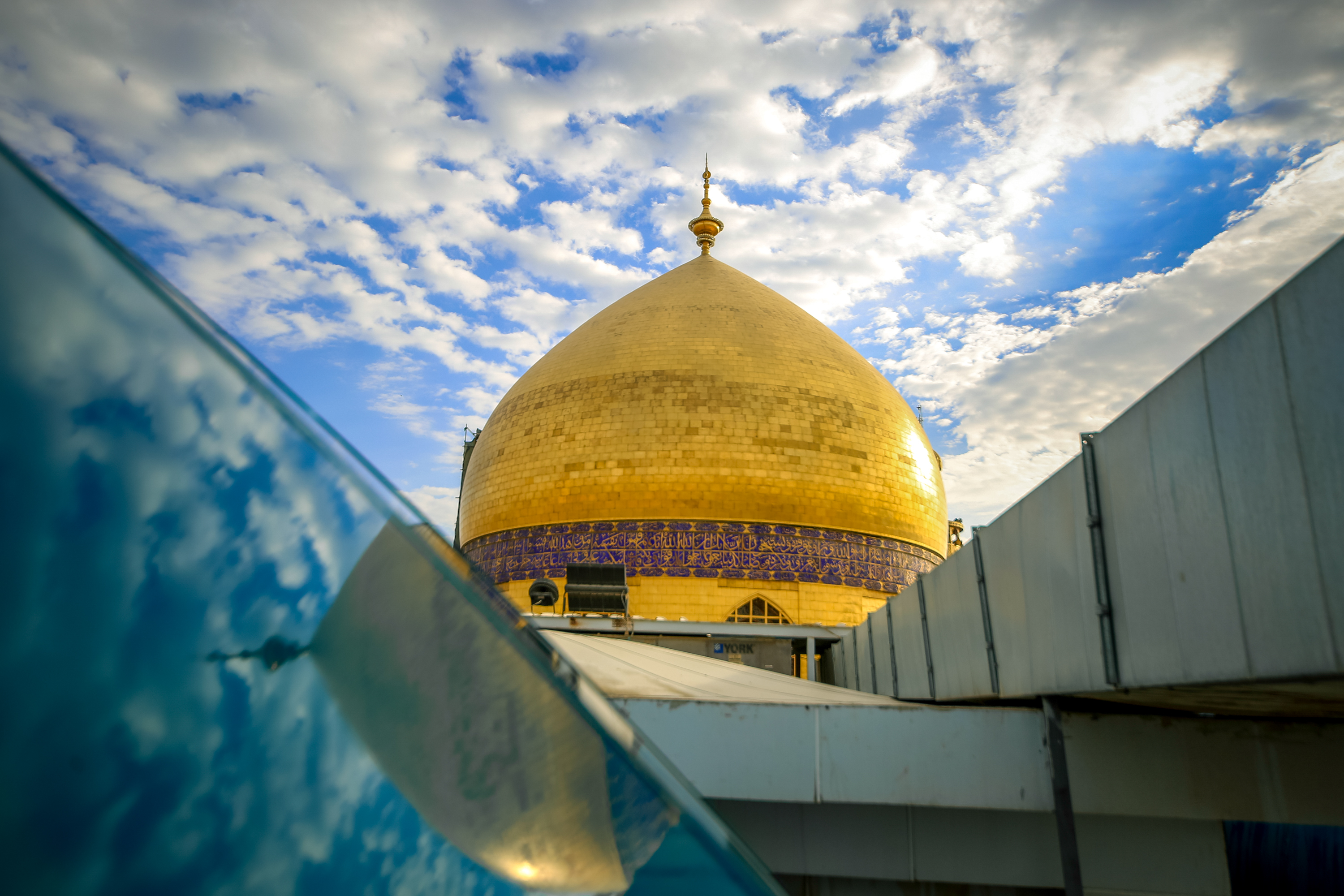 قبة الحرم العلوي المطهر