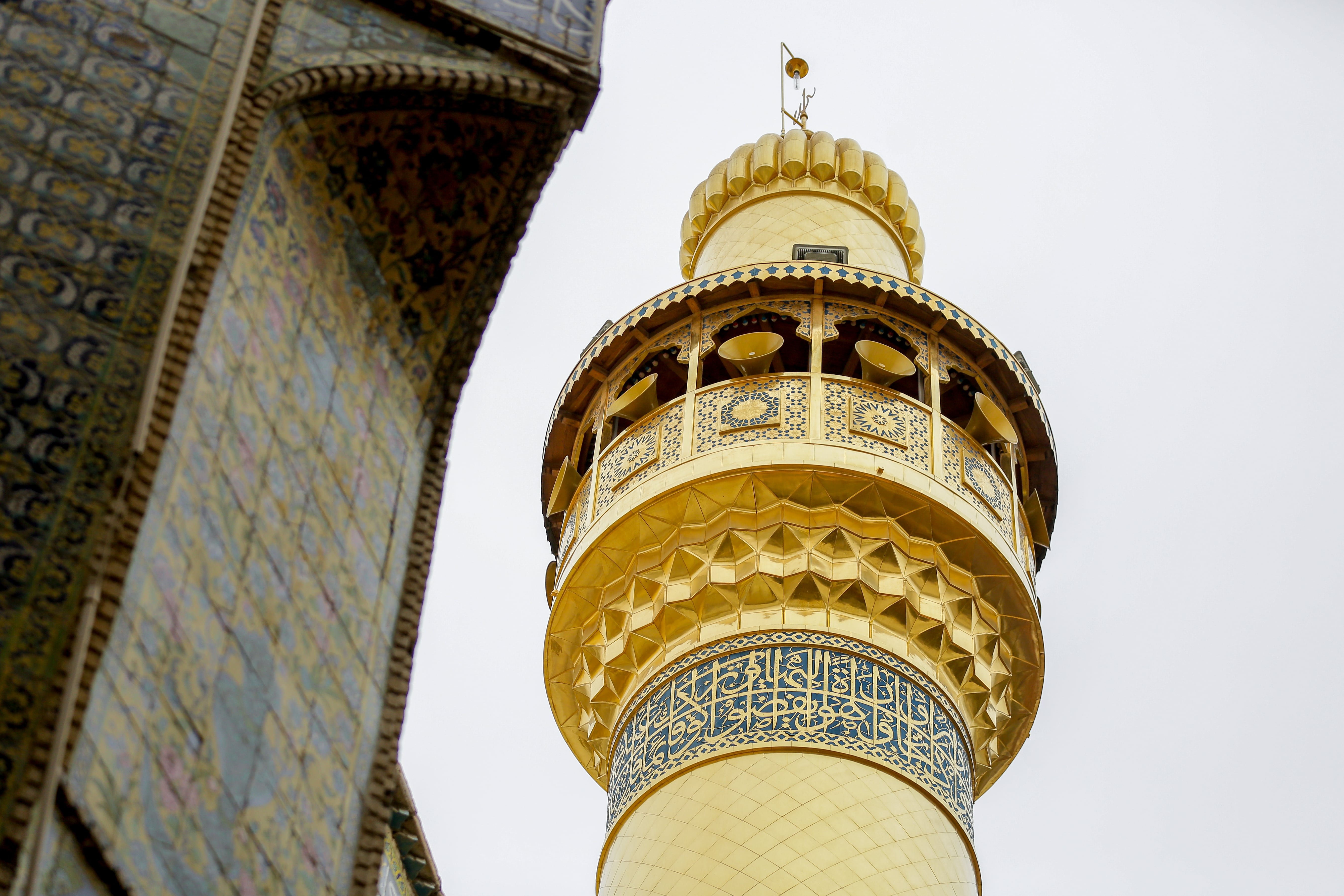 منارة حرم أمير المؤمنين عليه السلام