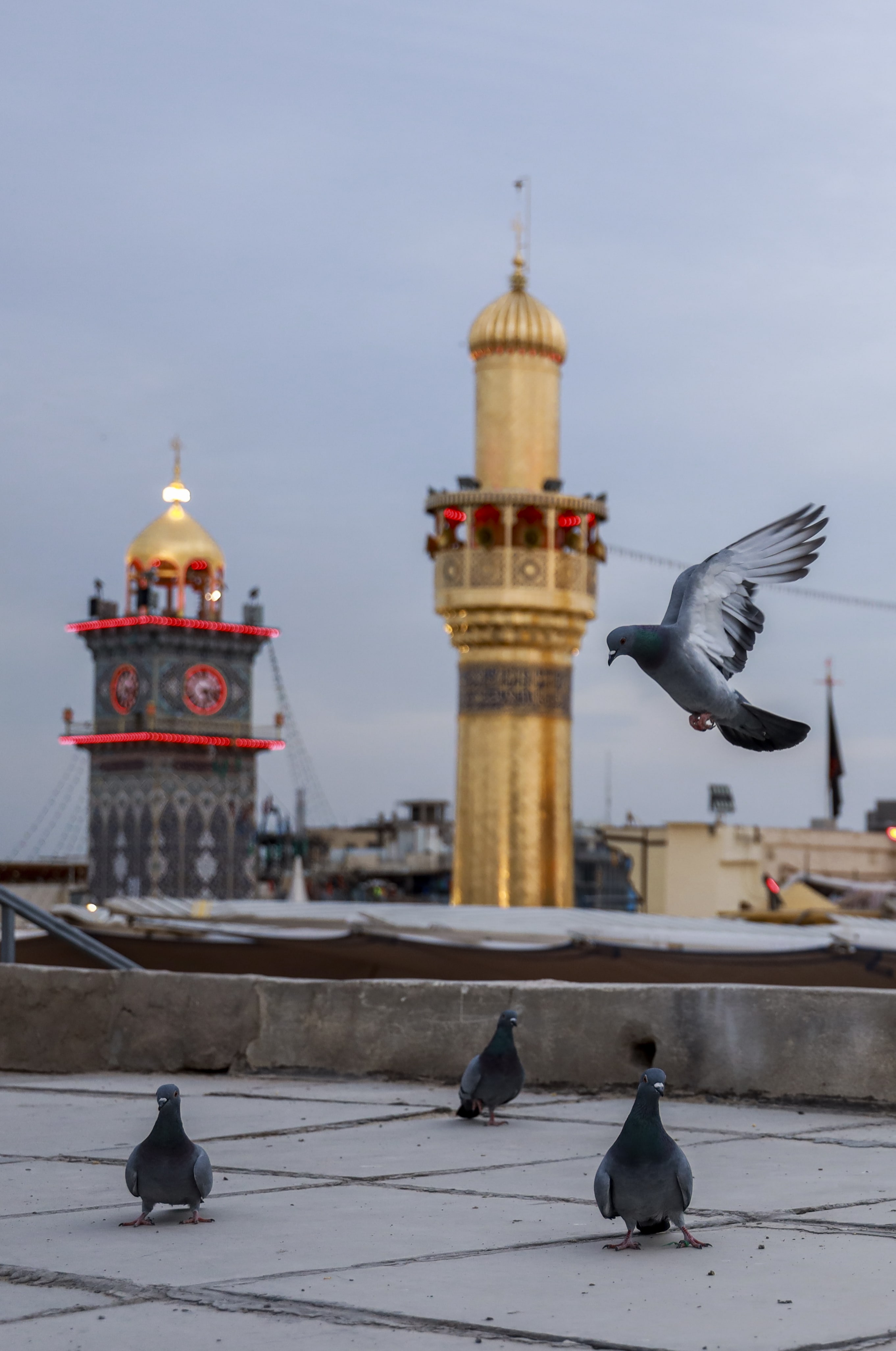 منارة حرم أمير المؤمنين عليه السلام