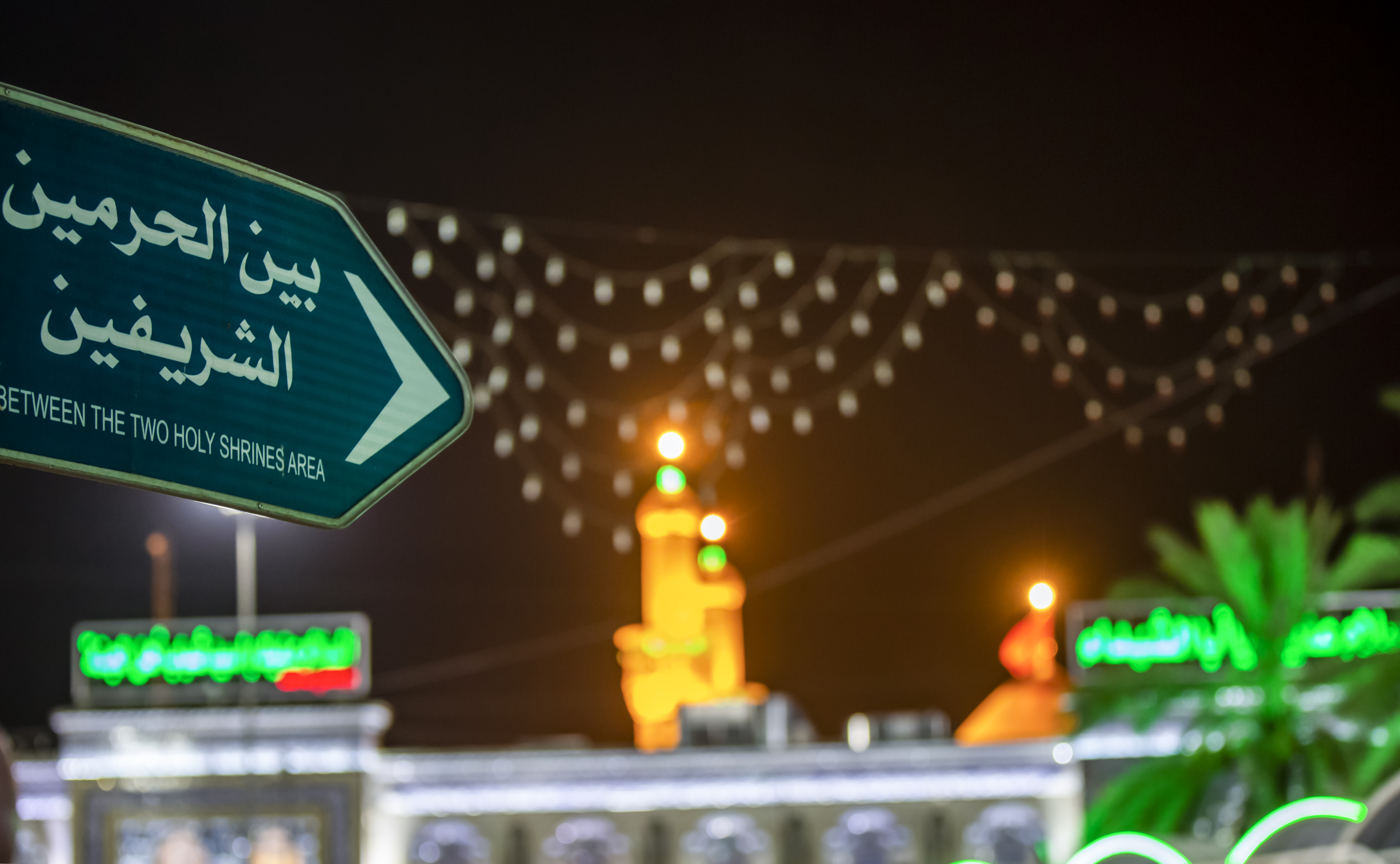 بين الحرمين الشريفين