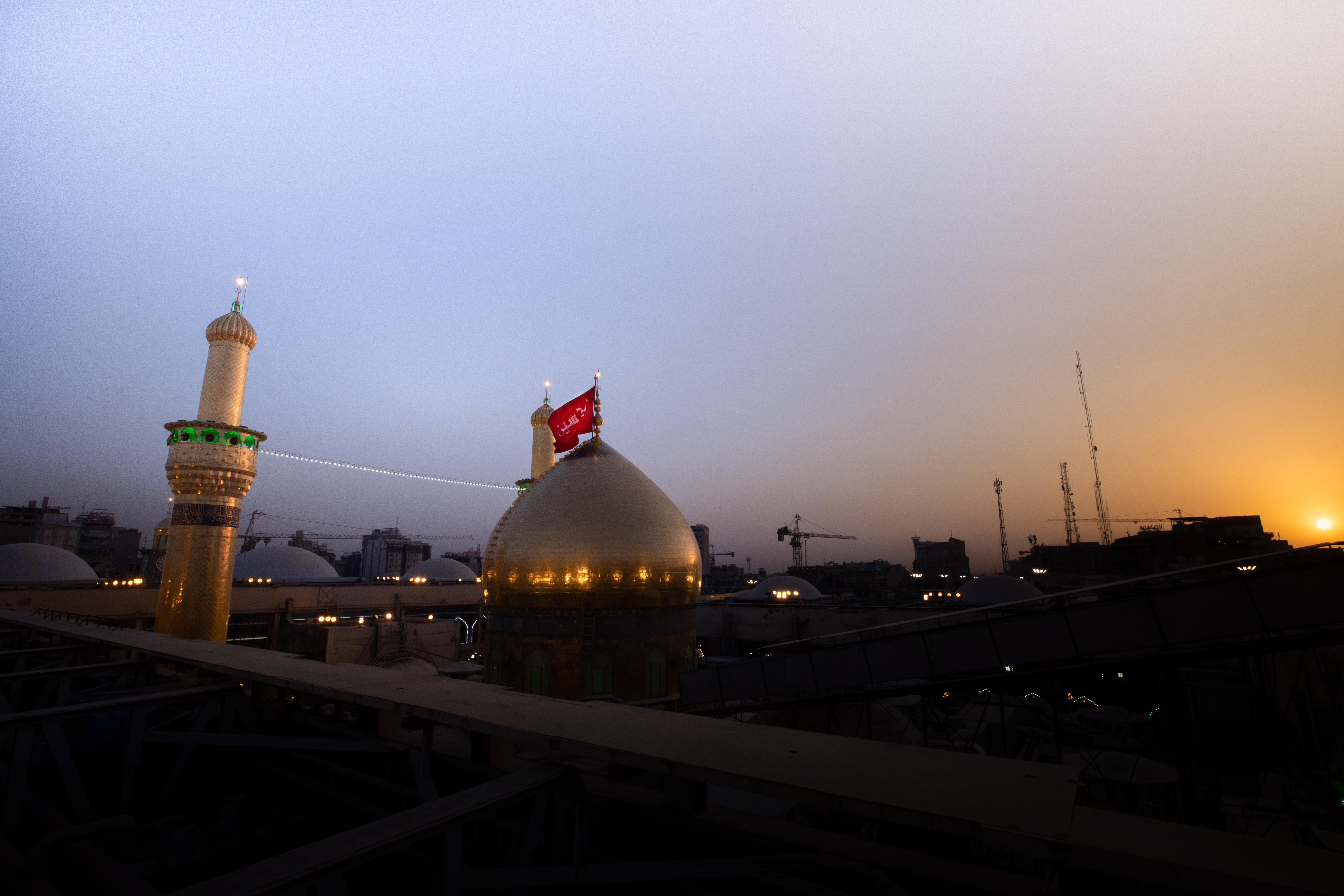 قبة حرم الإمام الحسين عليه السلام