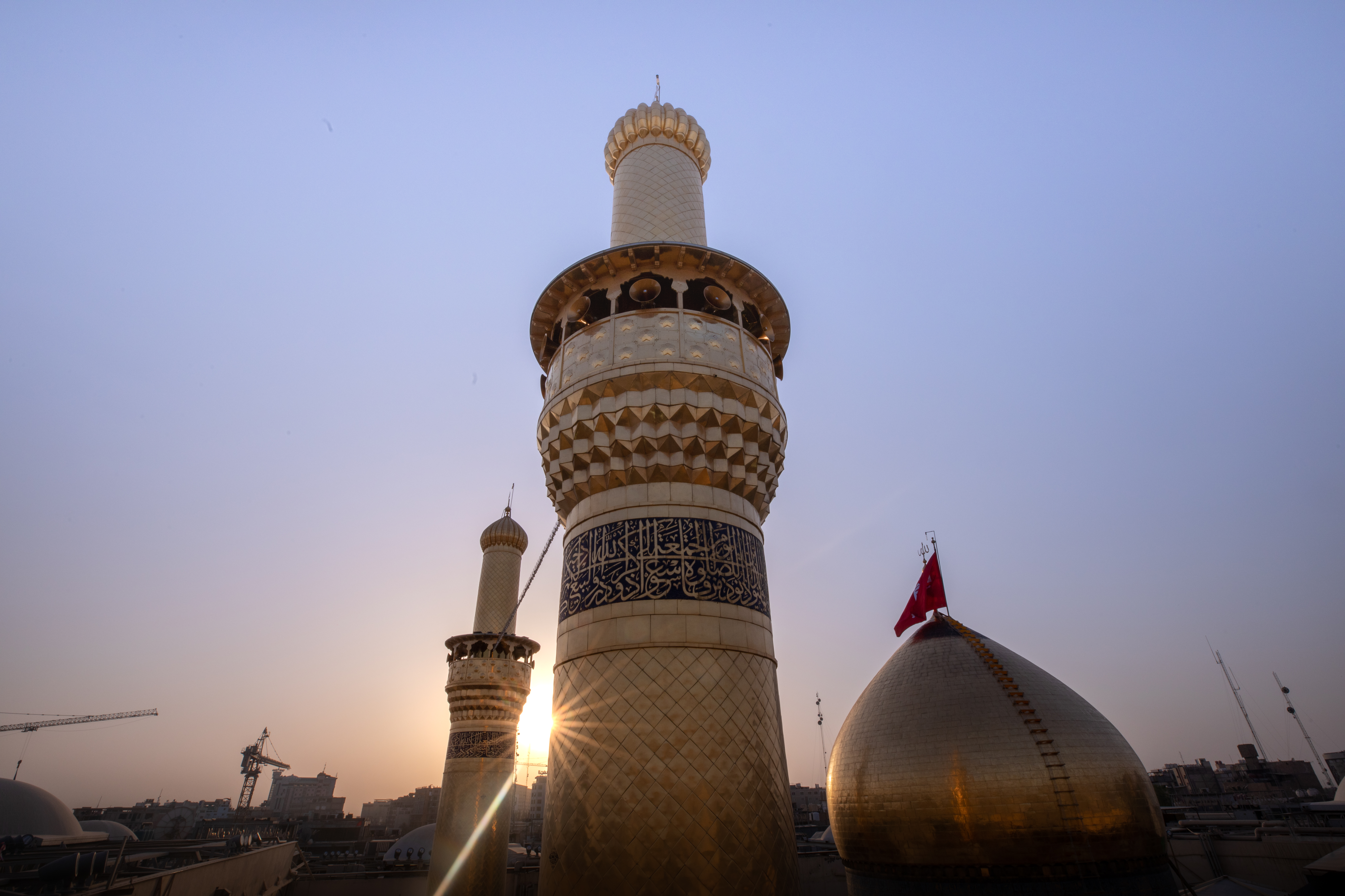 قبة حرم الإمام الحسين عليه السلام
