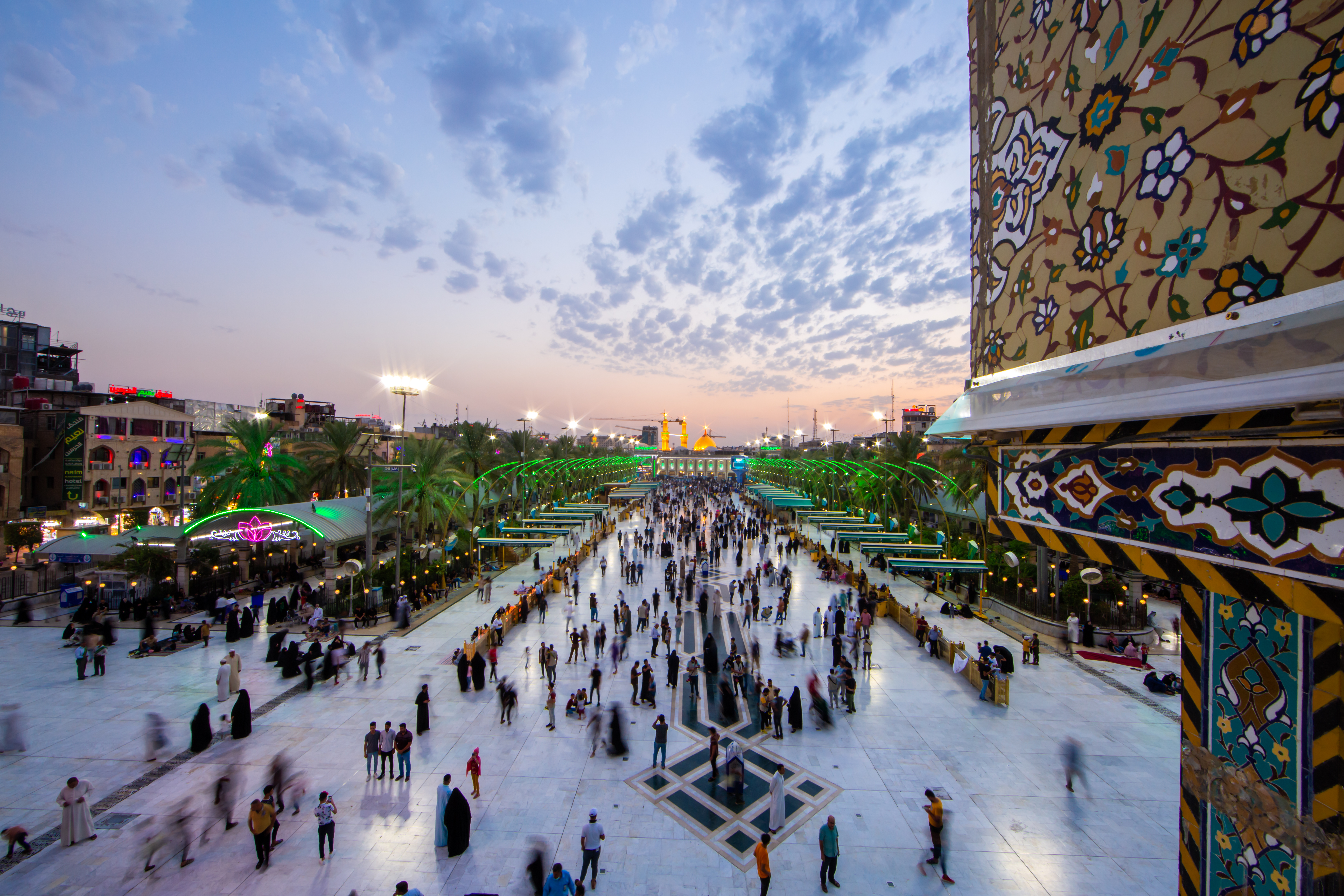 قبة حرم الإمام الحسين عليه السلام