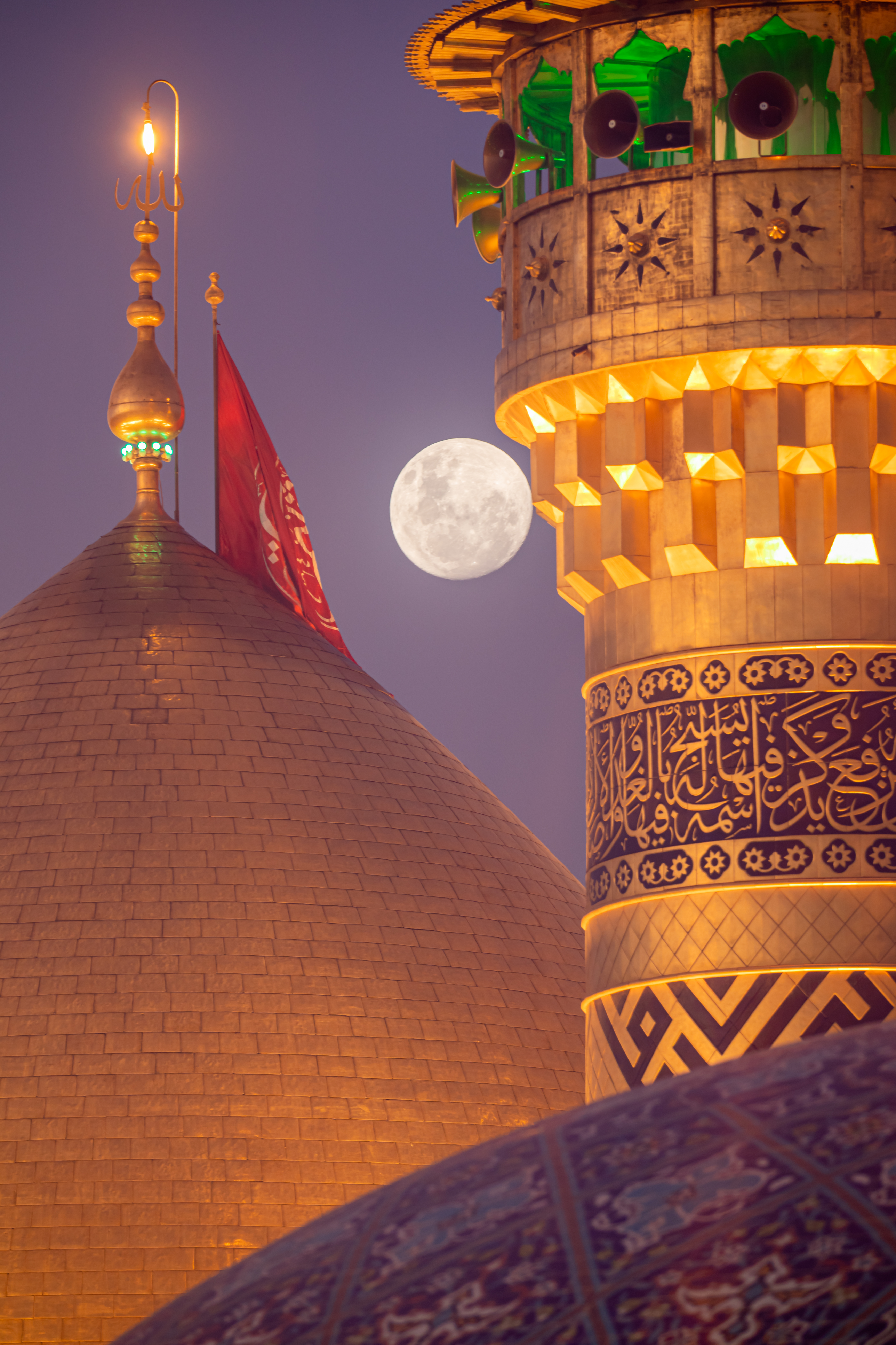 قبة حرم أبي الفضل العباس عليه السلام