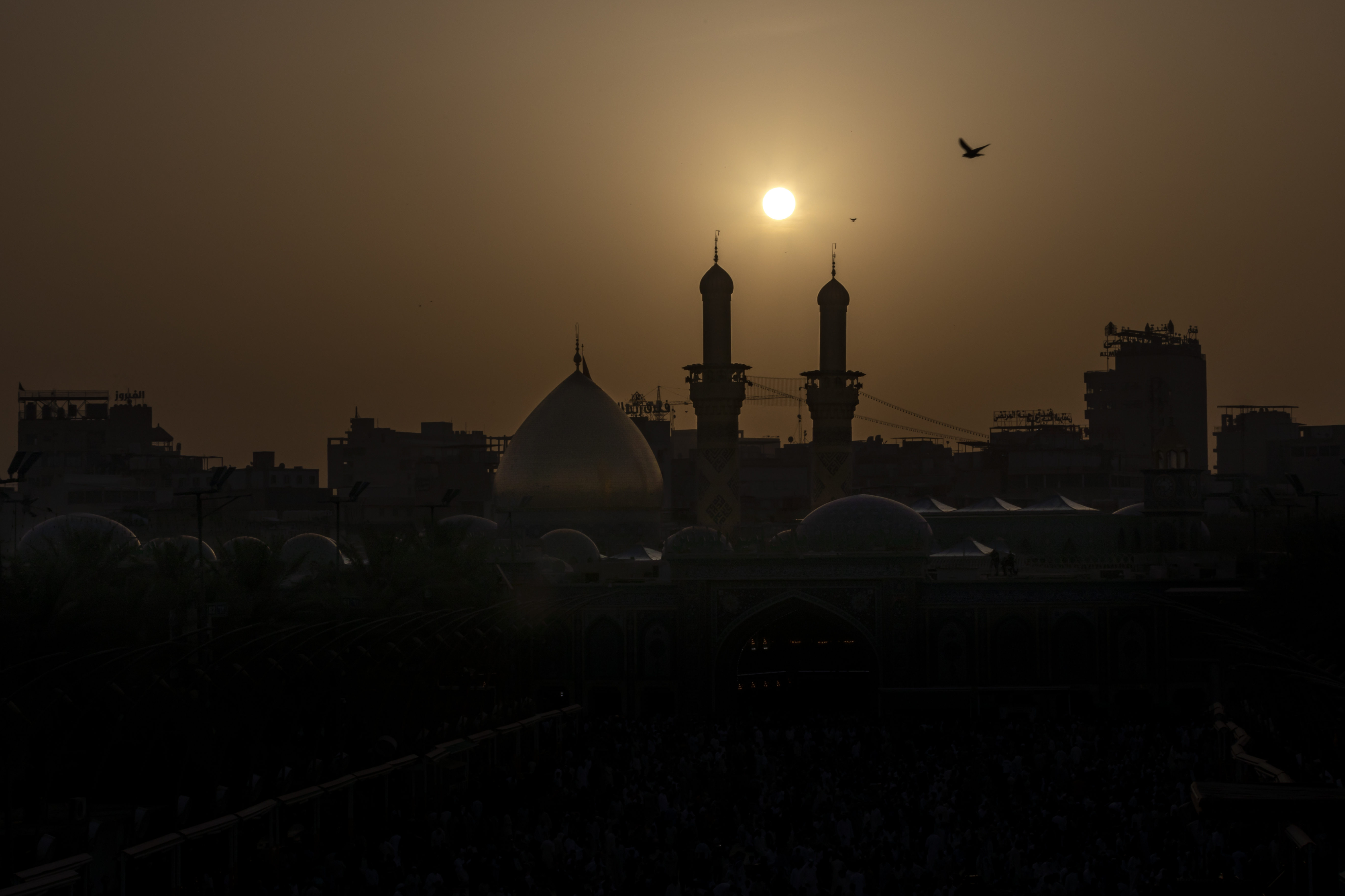 قبة حرم أبي الفضل العباس عليه السلام