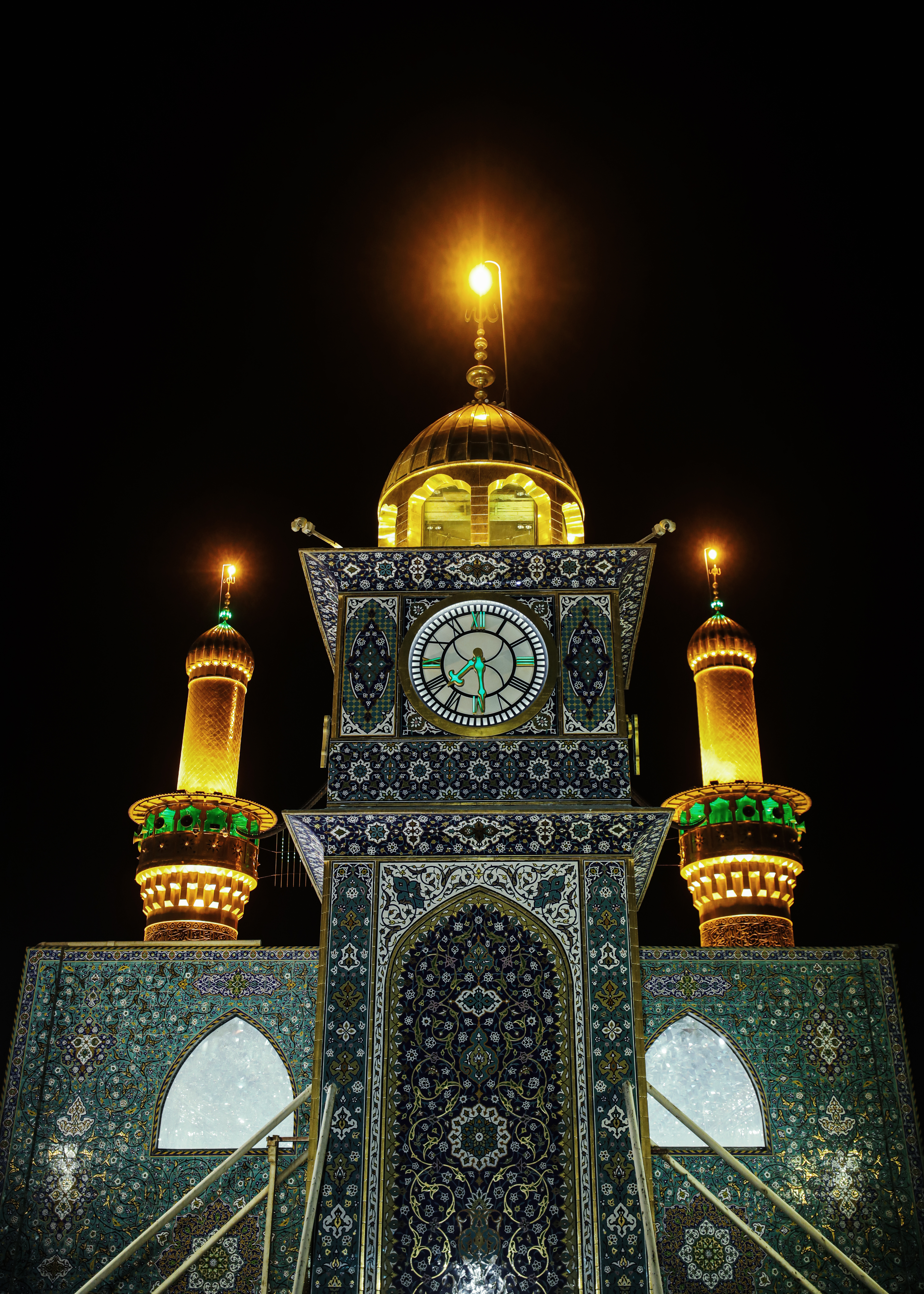 قبة حرم أبي الفضل العباس عليه السلام
