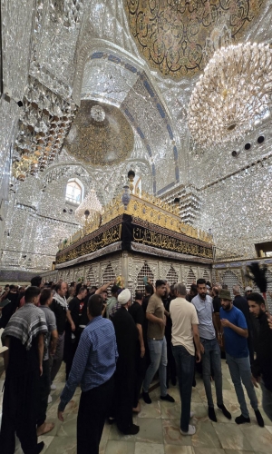 لسلام عليكما يا حجتي الله ورحمة الله وبركاته 