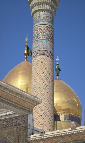 السلام عليكما يا حجتي الله في ارضه وسمائه