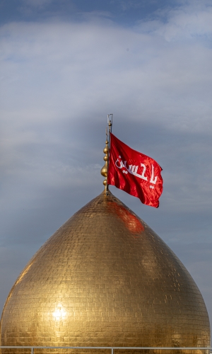 قبة الامام الحسين عليه السلام