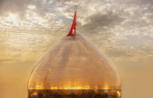 قبة الامام الحسين عليه السلام 