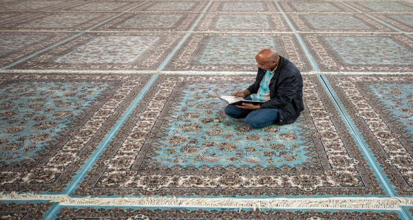 اجواء ايمانية في رحاب الصحن الحسيني الشريف