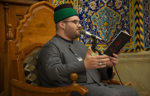 أجواء زيارة عاشوراء في الصحن العباسي الشريف