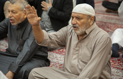  أجواء زيارة عاشورء في الصحن العباسي الشريف