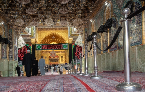 الصحن العباسي الشريف 