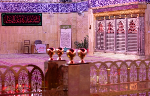 شباك مقام الإمام المهدي (عجل الله فرجه الشريف)