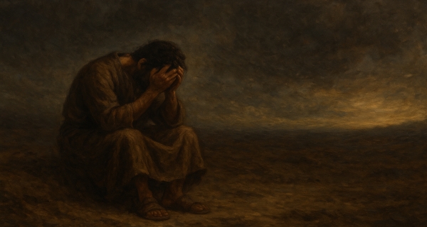 ويقنط إذا ابتُلي