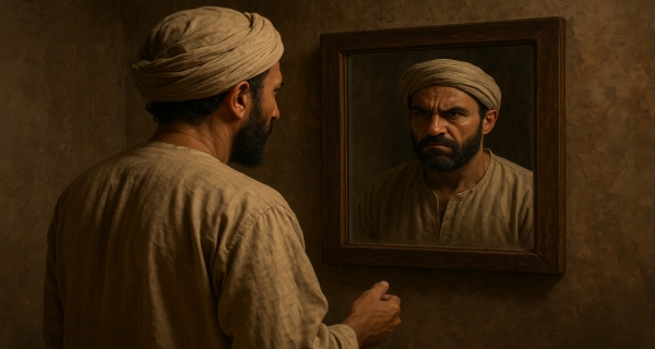 ما أضمر أحد شيئاً إلا ظهر فى فلتات لسانه وصفحات وجهه