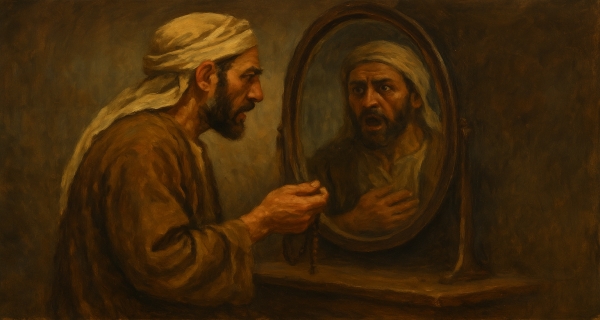 ما أضمر أحد شيئا إلا ظهر في فلتات لسانه وصفحات وجهه