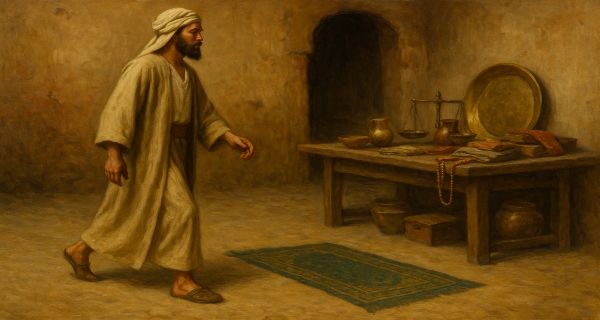 يعجز عن شكر ما أوتي، ويبتغي الزيادة فيما بقي