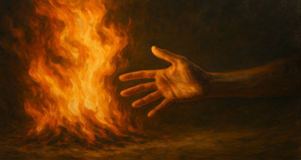 أخر الشر فإنك إذا شئت تعجلته