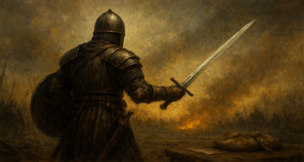 إن أخا الحرب الأرق ومن نام لم ينم عنه