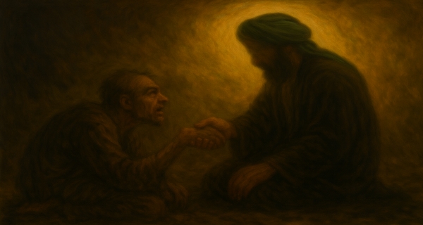 من لم يرحم الناس منعه الله رحمته