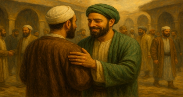 من مصاديق التواضع