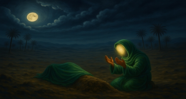 سرٌّ وَراءَ نَعشِ فَاطِمَة!