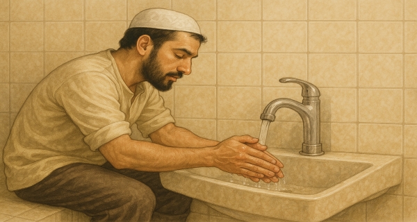 من المعاني الباطنيّة لغسل اليدين في الوضوء