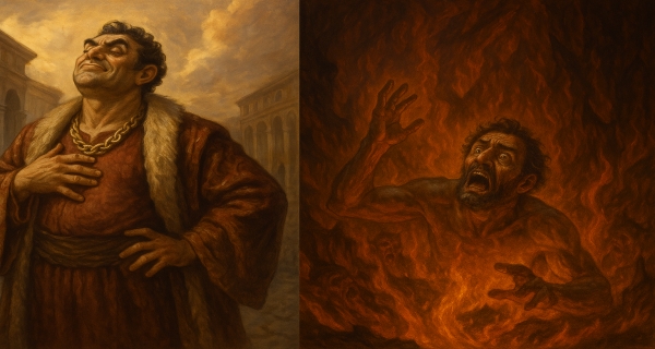 وعجبت للمتكبر الذي كان بالأمس نطفة، ويكون غدا جيفة !