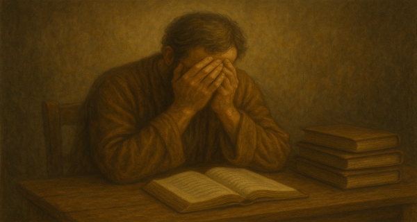 مَن قصّر في العملِ ابتُلِيَ بالهمّ