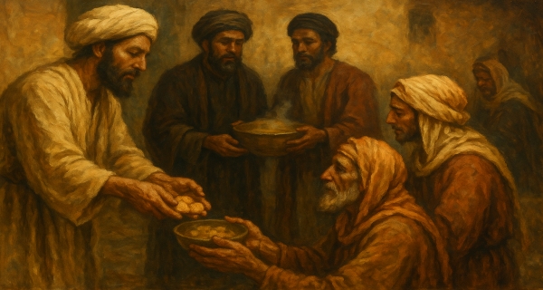 اثار الصدقة واطعام المؤمنين