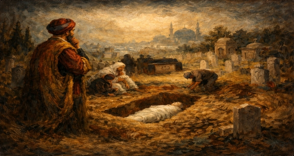 في ظلال نهج البلاغة ”وعَجِبتُ لِـمَن نَسِيَ الـمَوتَ، وهوَ يرَى الـمَوتَى!“