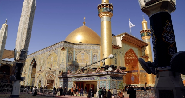 فيديوهات خام لمرقد امير المؤمنين علي ابن ابي طالب عليه السلام (5) بدون حقوق و بدقة 4k 60p (2026)