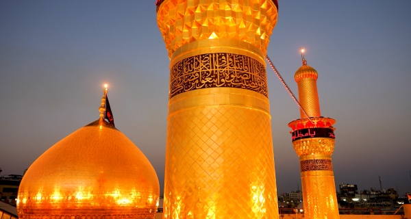 فديوات خام لقبة ومنارة الامام الحسين علية السلام (8) بدون حقوق و بدقة 4k 60p